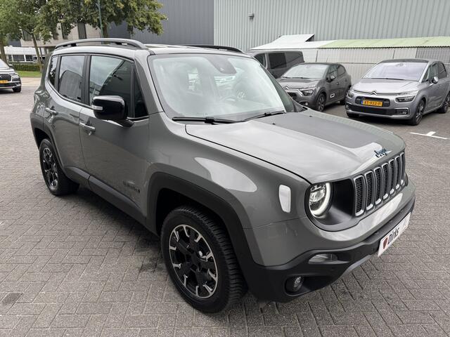 Jeep RENEGADE 4xe 240 Plug-in Hybrid Electric Trailhawk (Navigatie - LED - Keyless Entry - Parkeersensoren V+A - Automatische Airco - 4WD - 17" incl 4S - Dodehoek detectie)