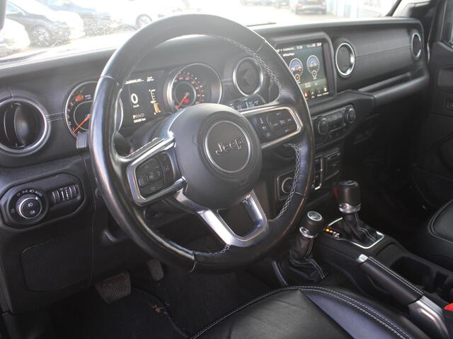 Jeep WRANGLER Unlimited 2.0T Sahara | Grijs kenteken | Stoel-/Stuurverwarming | Navi | Adapt. Cruise | Clima | Camera | Leder | Keyless | 20" Velgen