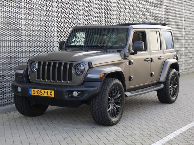 Jeep WRANGLER Unlimited 4xe 380PK Sahara ! SPECIALE WITTEBRUG EDITIE ! UNIEKE WRAP & ALARM & OPEN DAK !