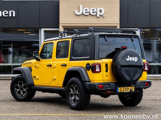 Jeep WRANGLER 2.0T RUBICON 4x4 Rhino Rack / Stalen Bumper / Afneembare Trekhaa