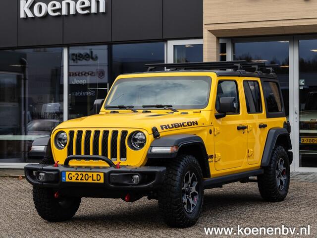 Jeep WRANGLER 2.0T RUBICON 4x4 Rhino Rack / Stalen Bumper / Afneembare Trekhaa