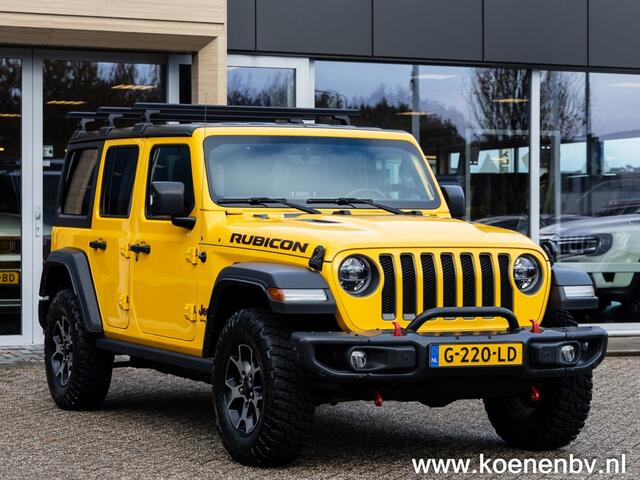 Jeep WRANGLER 2.0T RUBICON 4x4 Rhino Rack / Stalen Bumper / Afneembare Trekhaa