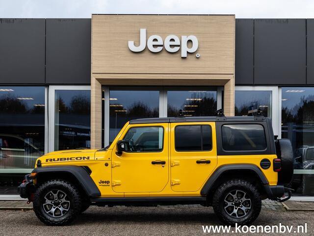 Jeep WRANGLER 2.0T RUBICON 4x4 Rhino Rack / Stalen Bumper / Afneembare Trekhaa
