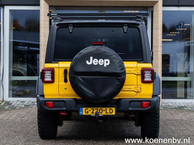 Jeep WRANGLER 2.0T RUBICON 4x4 Rhino Rack / Stalen Bumper / Afneembare Trekhaa