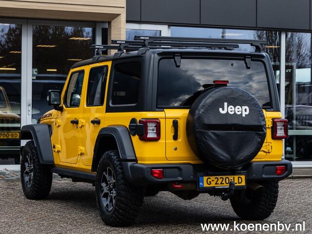 Jeep WRANGLER 2.0T RUBICON 4x4 Rhino Rack / Stalen Bumper / Afneembare Trekhaa
