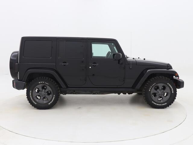 Jeep WRANGLER 2.8 CRD Night Eagle Grijs Kenteken Cruise Control Navigatie Airco Trekhaak 4X4 Alpine Audio
