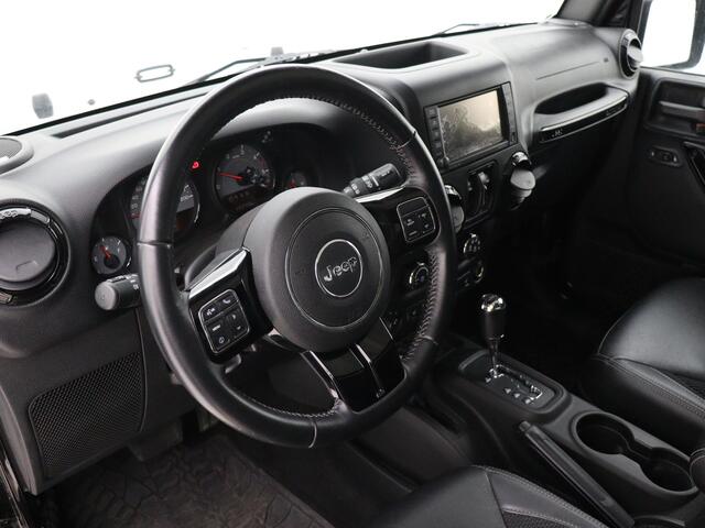 Jeep WRANGLER 2.8 CRD Night Eagle Grijs Kenteken Cruise Control Navigatie Airco Trekhaak 4X4 Alpine Audio
