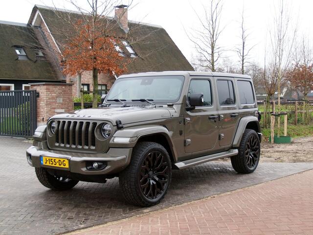 Jeep WRANGLER Unlimited 2.0T Sahara | BRUTE | Camera | Trekhaak | 22 inch | Alpine |