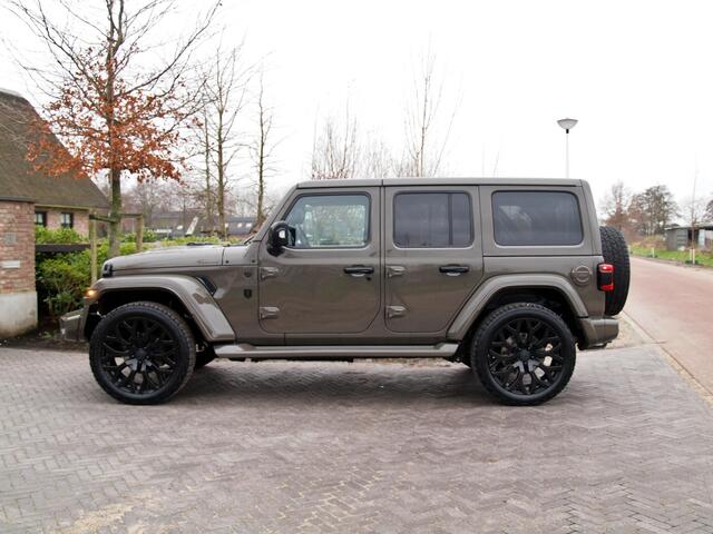 Jeep WRANGLER Unlimited 2.0T Sahara | BRUTE | Camera | Trekhaak | 22 inch | Alpine |