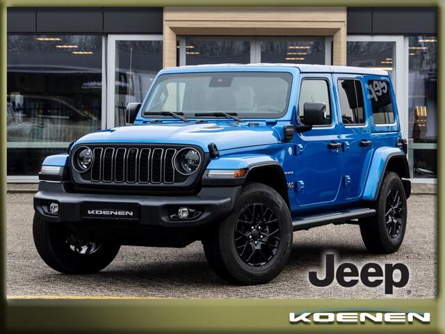 Jeep WRANGLER 4Xe PHEV 380 x4x Aut. SAHARA NAVI / CRUISE / CLIMA