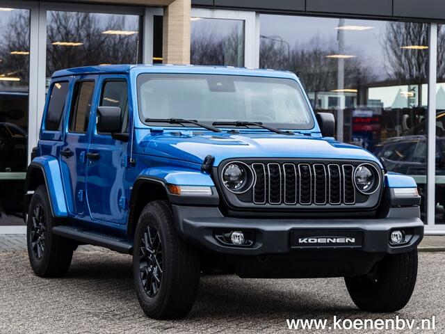 Jeep WRANGLER 4Xe PHEV 380 x4x Aut. SAHARA NAVI / CRUISE / CLIMA