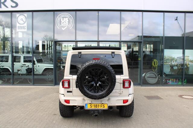 Jeep WRANGLER BRUTE 4XE 380 PK SAHARA / Sky One Touch cabrio dak /