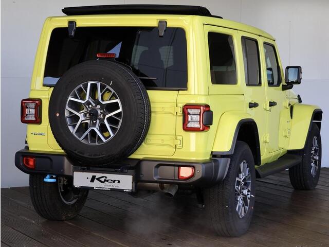 Jeep WRANGLER Unlimited 4xe 380 Sahara | Sky one dak | ACC | Camera Voor Achter |