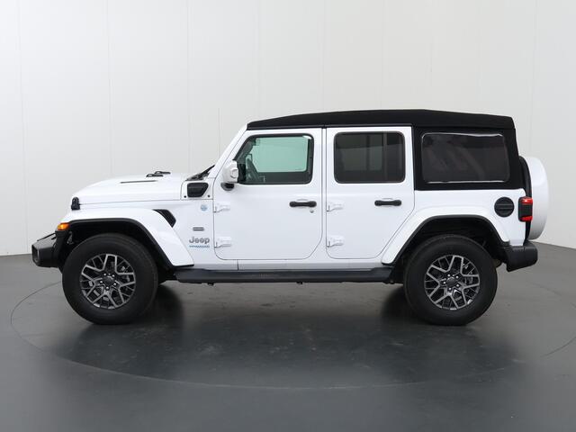 Jeep WRANGLER Unlimited 4xe 380 Sahara | Cabrio | Softtop/Hardtop | Stoel/Stuurwielverwarming | Navigatie | Parkeercamera |