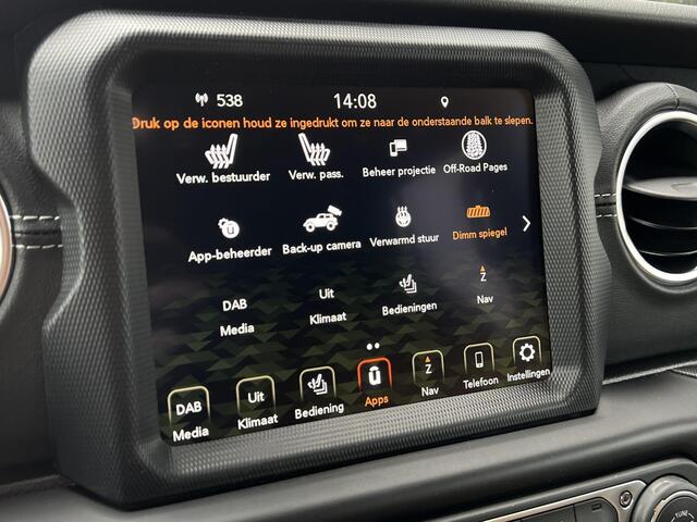 Jeep WRANGLER Unlimited 4xe 380 Sahara Sky-one Cabrio|Stuurverwarming|ACC|BlackEdition