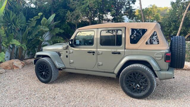 Jeep WRANGLER 4xe 380 BRUTE Hybride Landaulette 15 D.Km IBIZA
