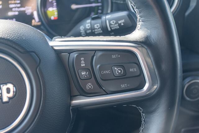 Jeep WRANGLER Unlimited 4xe 380 Sahara | Camera | Leder | Adaptive Cruise | Stoel/stuur verwarm.