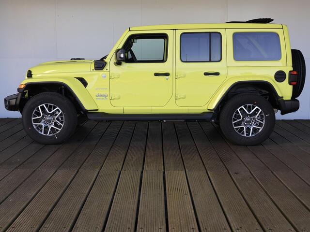 Jeep WRANGLER Unlimited 4xe 380 Sahara | Sky one dak | Adaptive CC | Camera | stoel en stuur verwarming