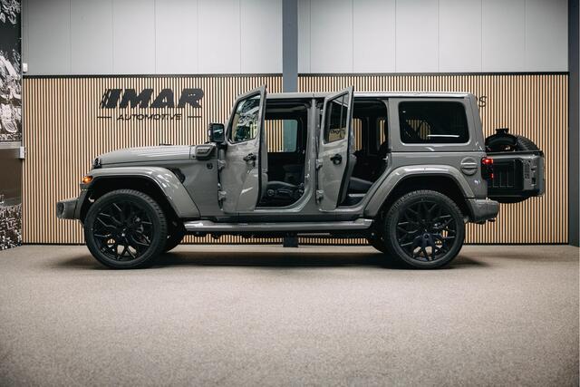 Jeep WRANGLER Unlimited 4xe 380 Sahara | Corse Edition Custom made | Unieke kleur | Hybride |