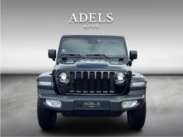 Jeep WRANGLER Unlimited 4xe 380 Sahara BLACK Trekhaak TreePlanken