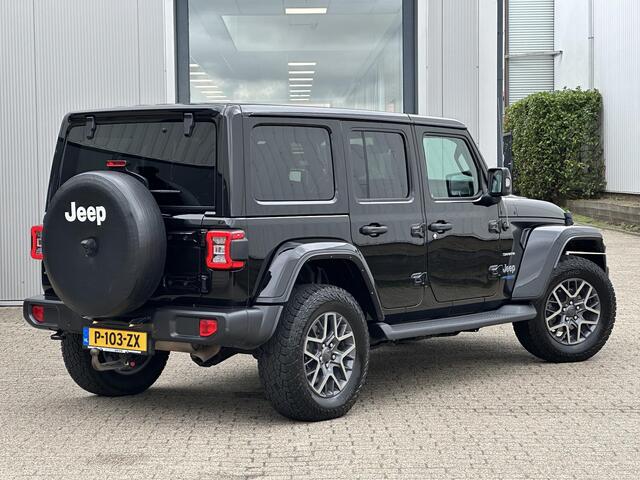 Jeep WRANGLER Unlimited 4xe 380 Sahara | Leder/Cruise Adaptief/Stuur-/Stoelverw./Trekhaak