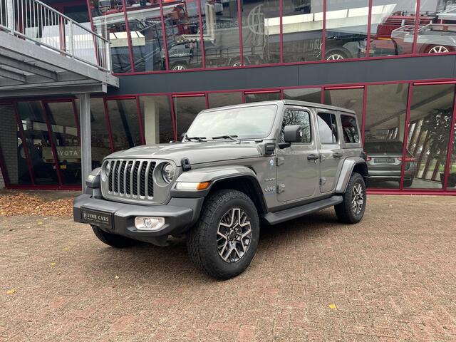 Jeep WRANGLER Unlimited 4xe 380 Sahara | Leder | Navi | ACC | Stoel/Stuurverw. |