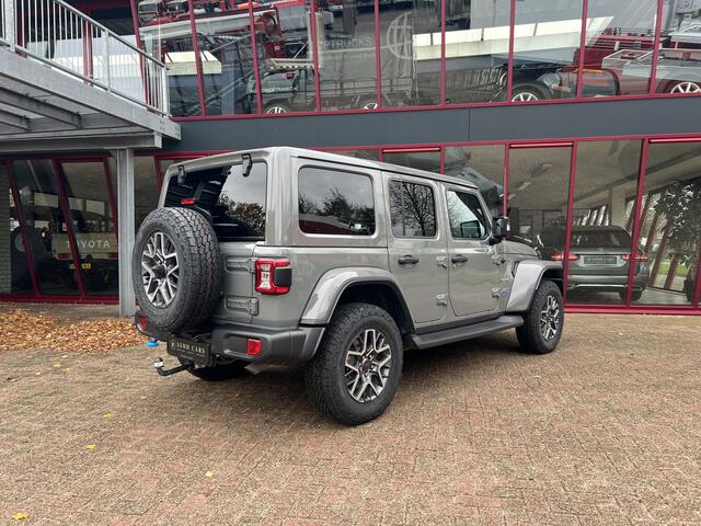 Jeep WRANGLER Unlimited 4xe 380 Sahara | Leder | Navi | ACC | Stoel/Stuurverw. |