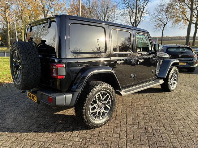 Jeep WRANGLER Unlimited Plug-in Hybrid 4xe 380 80th Anniversary | Front & rear camera | Adaptieve cruise control | Stoel & stuurverwarming | Lederen interieur | Navigatie | Climate control