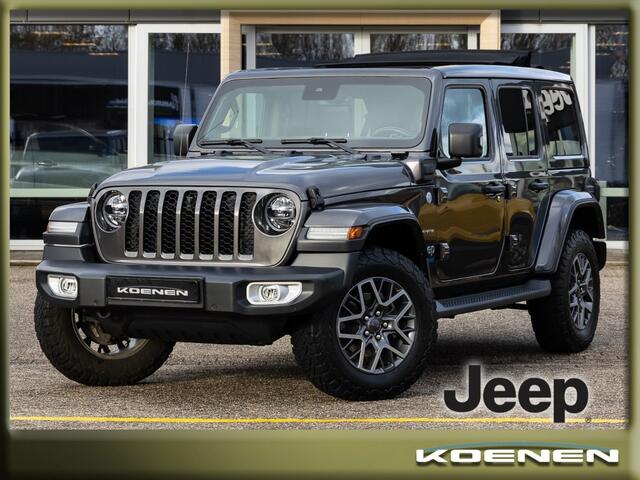 Jeep WRANGLER 4xE 380 4wd Autom. Sahara My Sky Dak CLIMA / LEER / ADAPT. CRUISE