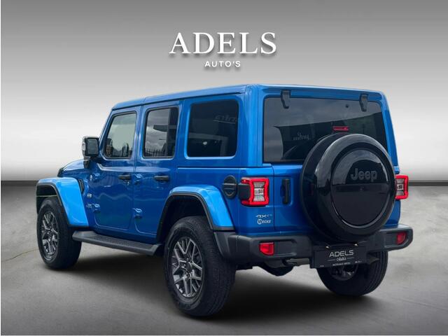 Jeep WRANGLER Unlimited 4xe 380 Sahara Camera Leder Keyless Alpine Dealer Onderhouden