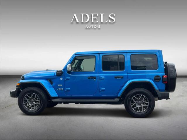 Jeep WRANGLER Unlimited 4xe 380 Sahara Camera Leder Keyless Alpine Dealer Onderhouden