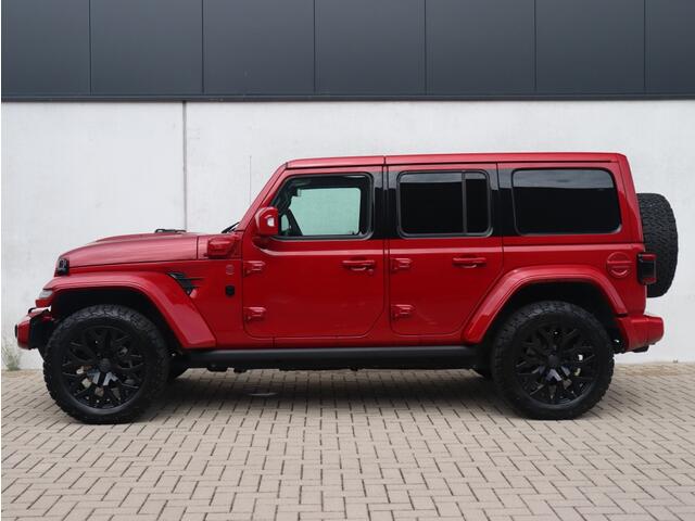Jeep WRANGLER Unlimited BRUTE Custom 4Xe 380 PK | Full Performance | Alcantara | Individ