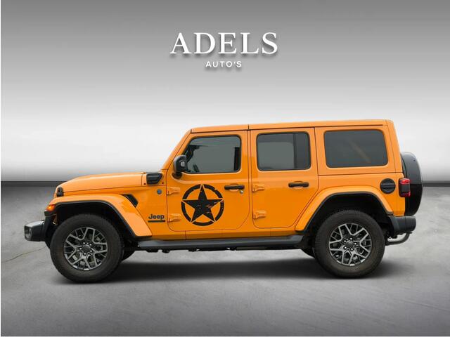 Jeep WRANGLER Unlimited 4xe 380 80th Anniversary Trekhaak Keyless Camera