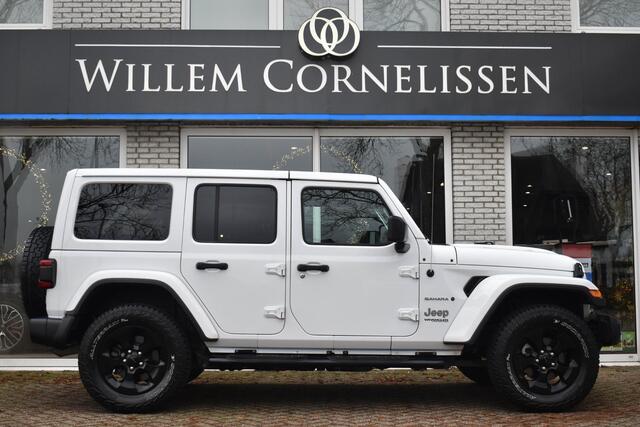 Jeep WRANGLER Unlimited 3.6 Sahara Navi Leder Stoelverwarming