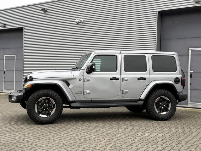 Jeep WRANGLER 2.2D Sahara I Aut. I Grijs Kenteken I 9800 Km I Carplay I Leder I 4WD