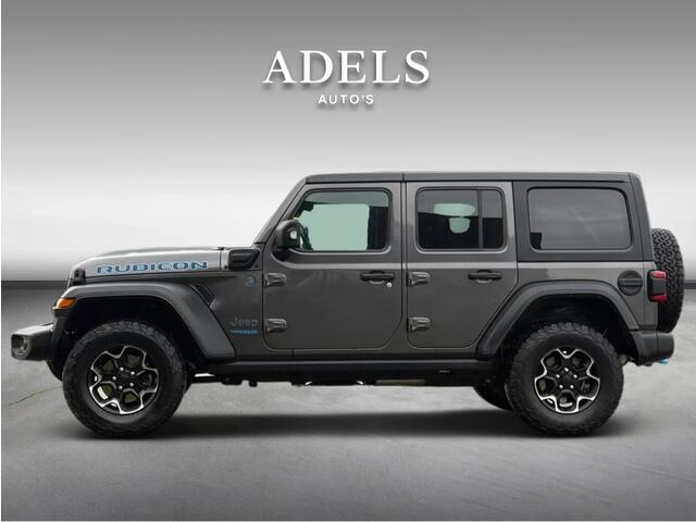 Jeep WRANGLER Unlimited 4xe 380 Rubicon Trekhaak Camera Keyless ACC Stoelverwarming Dealer Onderhouden