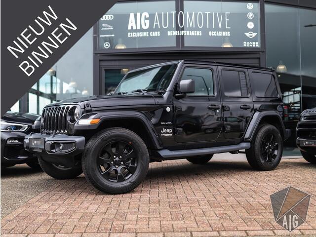 Jeep WRANGLER 2.0T Sahara | Alpine | Leder | Camera | Stuur/Stoelverw.