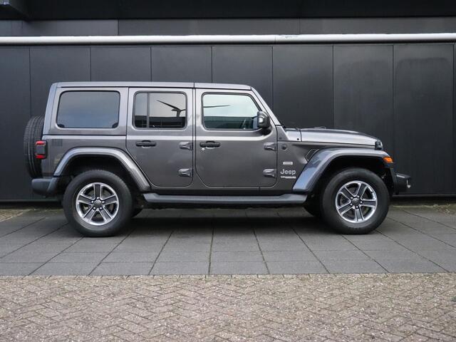 Jeep WRANGLER 2.2D Sahara | GRIJS KENTEKEN | LEDER | CAMERA | STOEL/STUURVERW. | ALPINE AUDIO | CRUISE | NAVI |