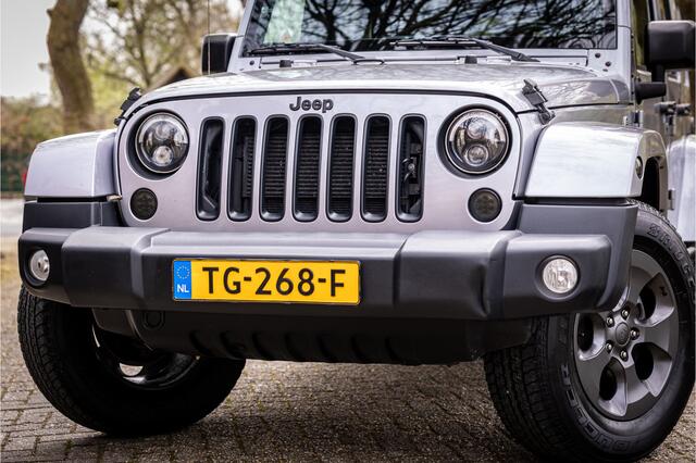 Jeep WRANGLER Unlimited 3.6 Sahara Trekhaak Carplay Alpine