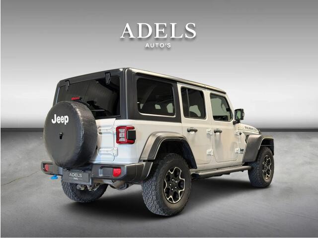 Jeep WRANGLER Unlimited 4xe 380 Rubicon Trekhaak Camera ACC Dealer Onderhouden