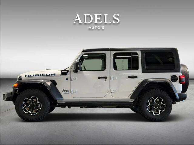 Jeep WRANGLER Unlimited 4xe 380 Rubicon Trekhaak Camera ACC Dealer Onderhouden