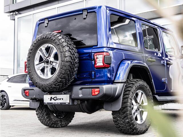 Jeep WRANGLER 2.0T Sahara VAN | Grijs kenteken | LPG onderbouw | Navigatie | Lederen bekleding | Keyless entry |