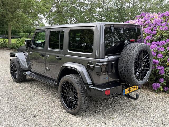 Jeep WRANGLER Unlimited 4xe 380 Sahara Navigatie/Led/Stoel en stuurverwarming/Cruise(adaptieve) Trekhaak/Camera