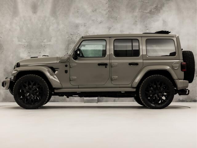 Jeep WRANGLER Unlimited 4xe 380 BRUTE Richmond Pure 380Pk Automaat (SKY ONE TOUCH, NAPPA LEDER, APPLE CARPLAY, CAMERA, STOELVERWARMING, KEYLESS, ADAPTIVE CRUISE, NIEUWSTAAT)