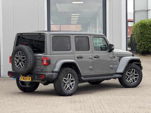 Jeep WRANGLER Unlimited 4xe 380 Sahara | NL-auto/Elektr.Vouwdak/Leder/Adapt.Cruise/Keyless