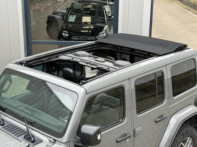 Jeep WRANGLER Unlimited 4xe 380 Sahara | NL-auto/Elektr.Vouwdak/Leder/Adapt.Cruise/Keyless