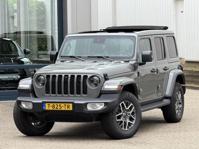 Jeep WRANGLER Unlimited 4xe 380 Sahara | NL-auto/Elektr.Vouwdak/Leder/Adapt.Cruise/Keyless
