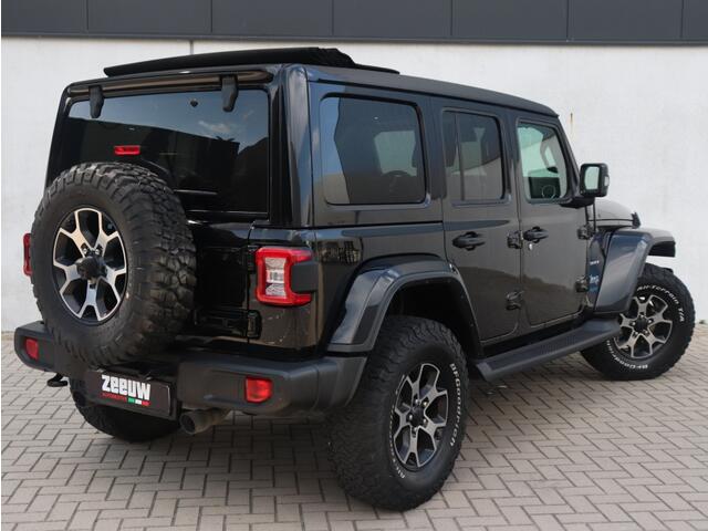 Jeep WRANGLER Unlimited 4xe 380 PK Sahara | Schuifdak | Leder | Offroad | Camera | Navi