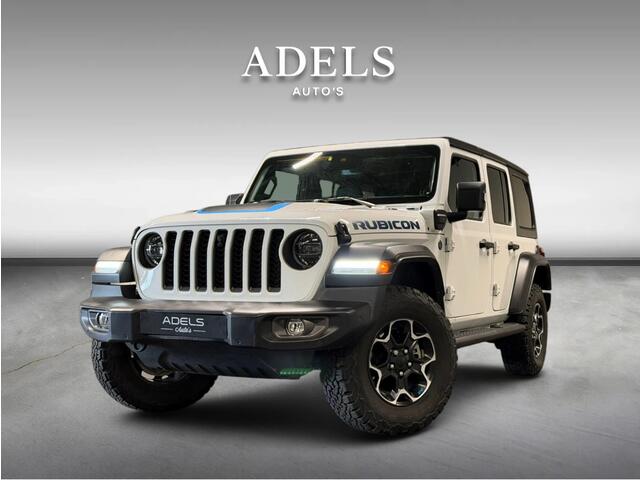 Jeep WRANGLER Unlimited 4xe 380 Rubicon Treeplanken Camera ACC Keyless Stoelverwarming Stuurwielverwarmbaar Dealer Onderhouden