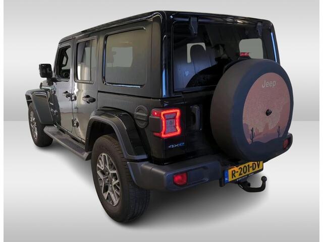Jeep WRANGLER Unlimited 4xe Hybride 380 Sahara / Trekhaak / Leder / Stuur-Stoelverwarming / Pdc.+Camera / Comf.& Convenience Pack /